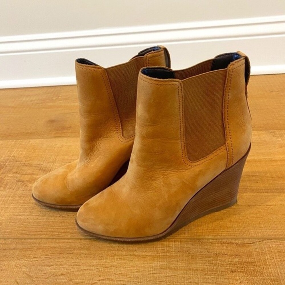 Aldo Tan Wedge Ankle Boot